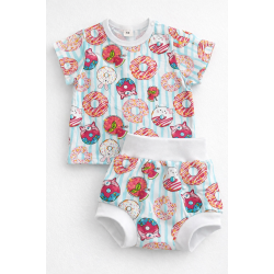..81-5 КТ Комплект футболка + трусы на широком поясе из кулира ..81-5 КТ Комплект футболка + трусы на широком поясе из кулира
